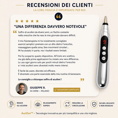 AuriZen™ — Penna Anti-Tinnito di ultima generazione